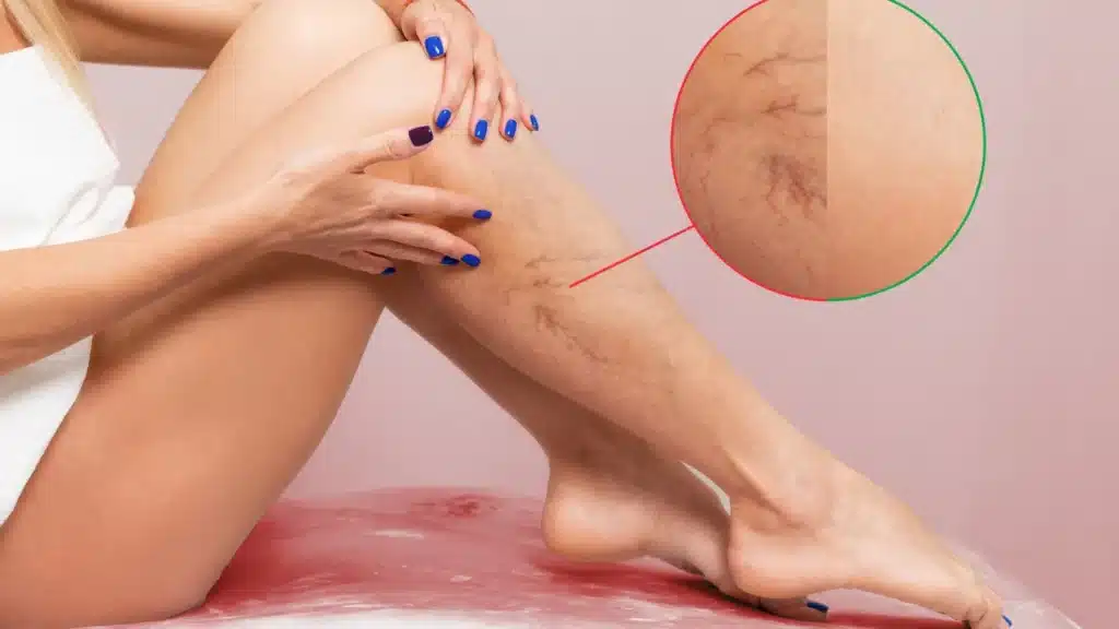 Varicose veins and spider veins treatment